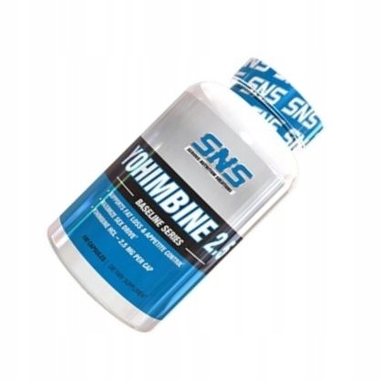 JOHIMBINA HCL Yohimbine 2,5 mg 100 kapsułek SNS