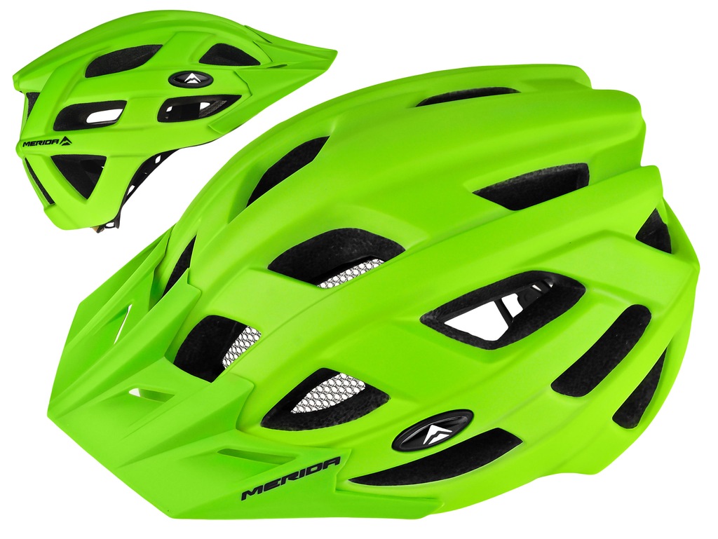 KASK MERIDA PSYCHO ZIELONY MTB ENDURO 58-61 CM / L