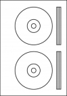 Купить Этикетки самоклеящиеся Uni CD 100 шт АРГО: отзывы, фото, характеристики в интерне-магазине Aredi.ru