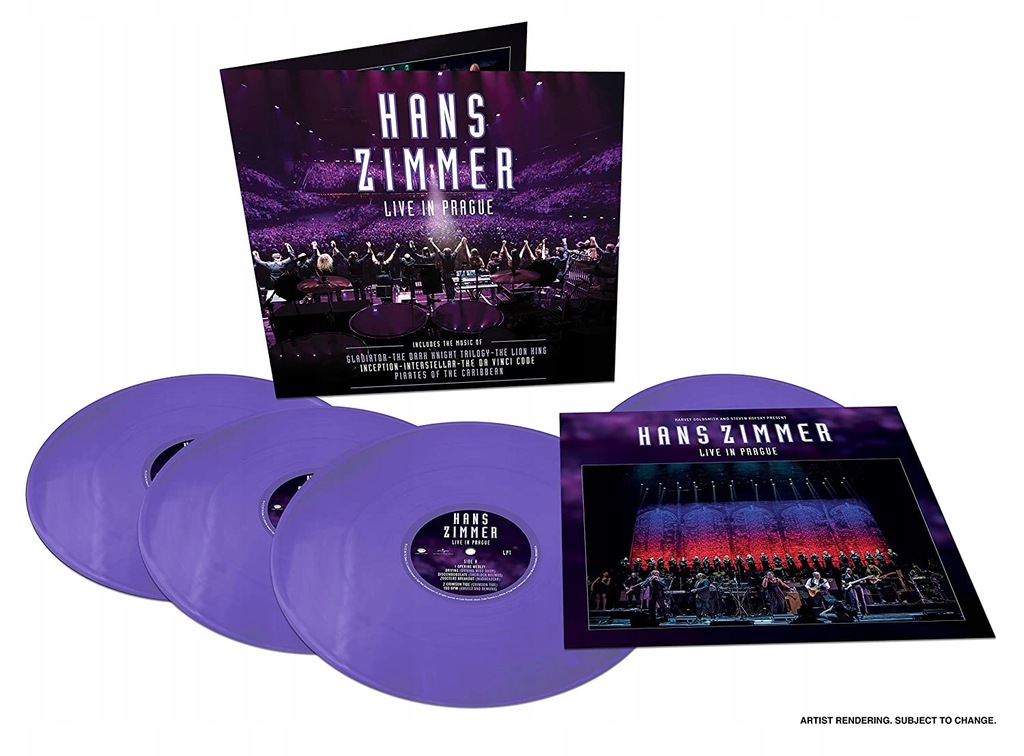 Купить HANS ZIMMER Live In Prague (LIMITED 4LP BOX) ЦВЕТ: отзывы, фото, характеристики в интерне-магазине Aredi.ru