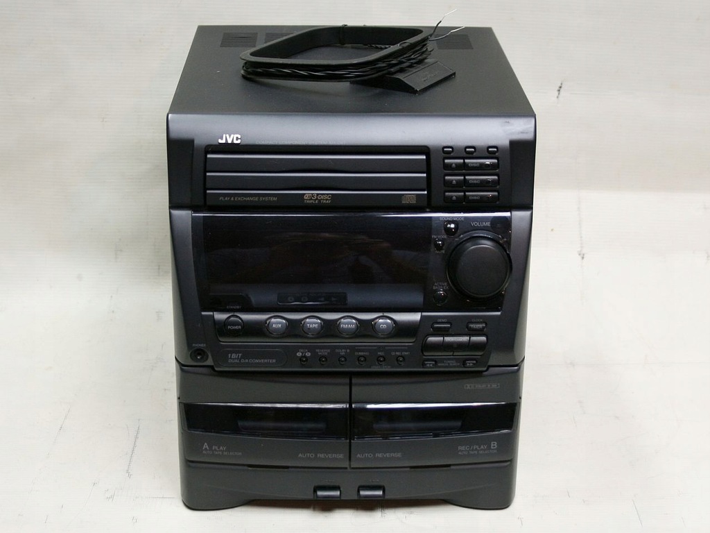 Mini wieża JVC MX-D4T - CD radio magnetofon