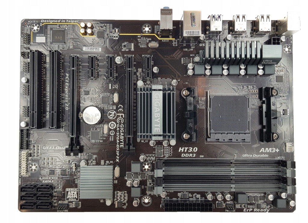 Płyta główna GIGABYTE GA970ADS3P FX REV 2.1 AM3 9858434970 oficjalne archiwum Allegro