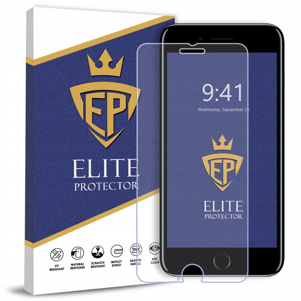 PANCERNE SZKŁO HARTOWANE NA EKRAN TELEFONU DO APPLE IPHONE 7 8 PLUS