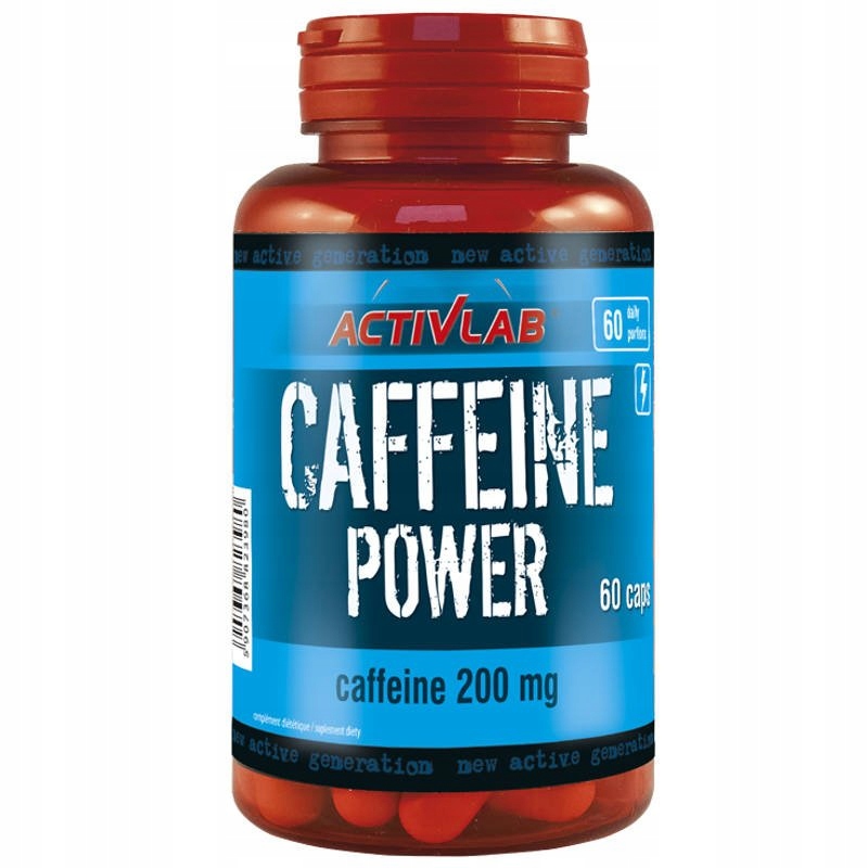 ACTIVLAB Caffeine Power 60kaps KOFEINA POBUDZENIE