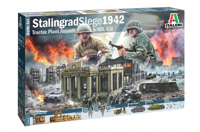 Twierdza Stalingrad 1942 diorama 1/72 Italeri 6193