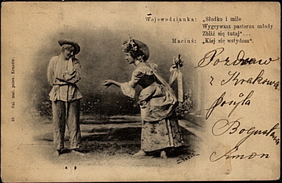 Wojewodzianka i Maciuś Teatr sztuka 1900r.