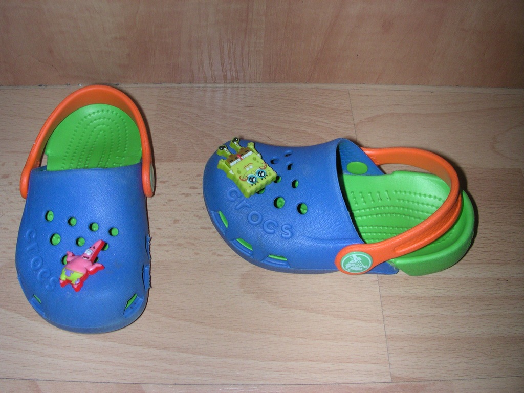 CROCS SpongeBob cudne BUTY C6 r. 23-24 13 cm