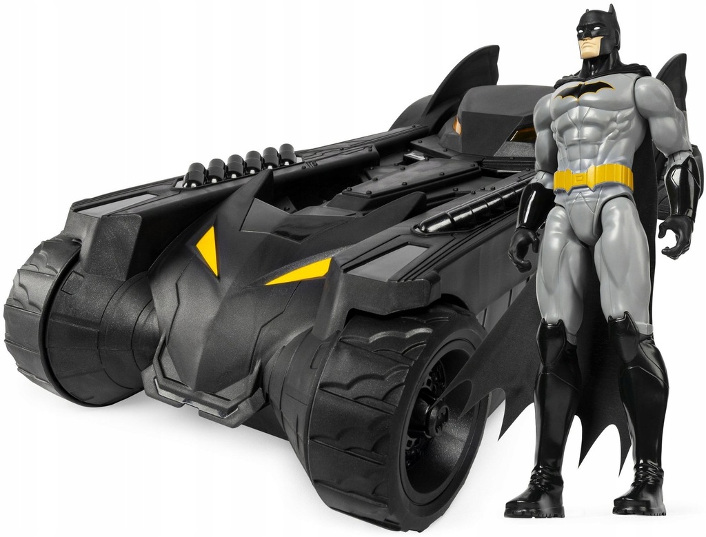 BATMAN DUŻA FIGURKA + WIELKI BATMOBILE POJAZD 40CM