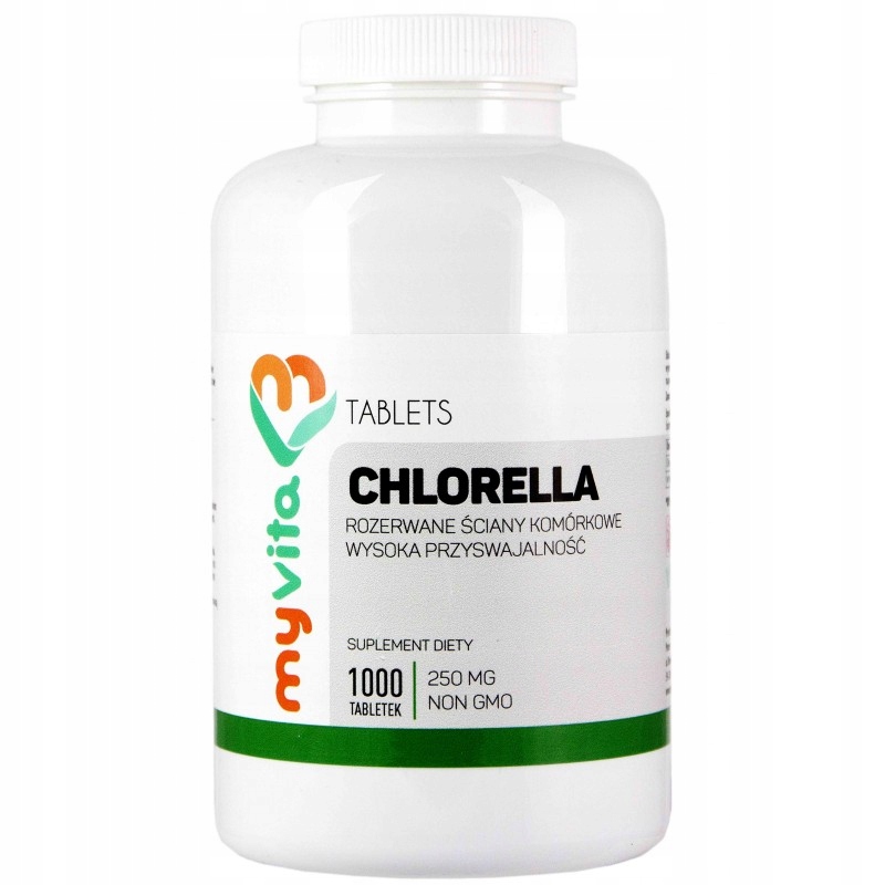 MyVita Chlorella tabletki 250mg, 1000 szt. ____________