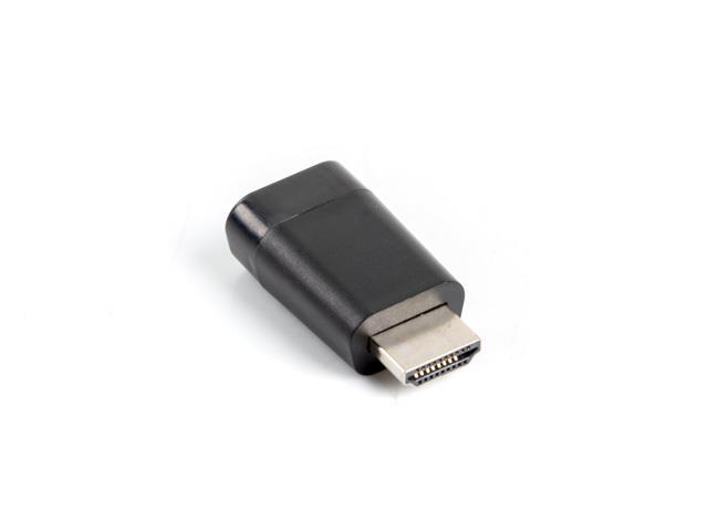 Adapter Lanberg AD-0016-BK HDMI-A M -> VGA F czarny