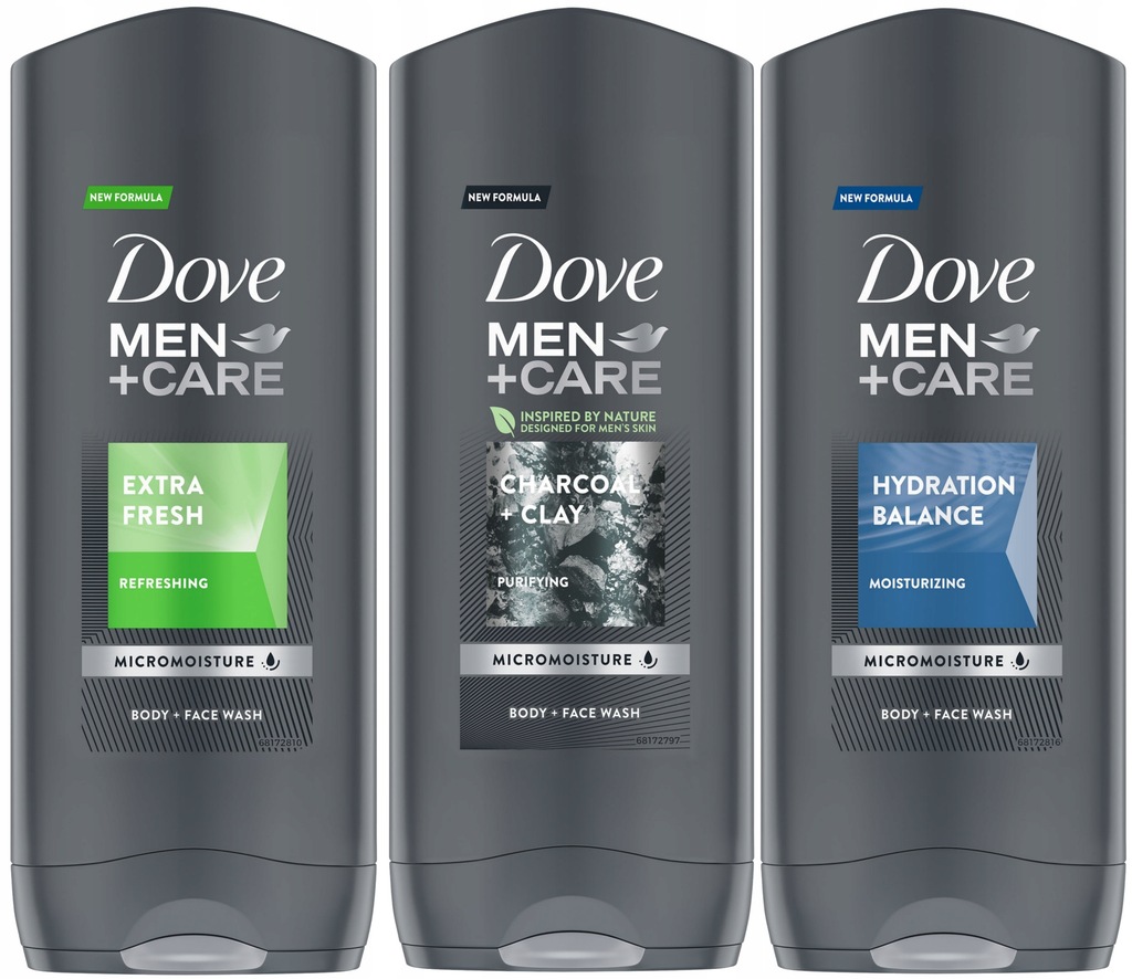 Купить Набор гелей для душа Dove Men Care MIX 3 x 400 мл: отзывы, фото, характеристики в интерне-магазине Aredi.ru