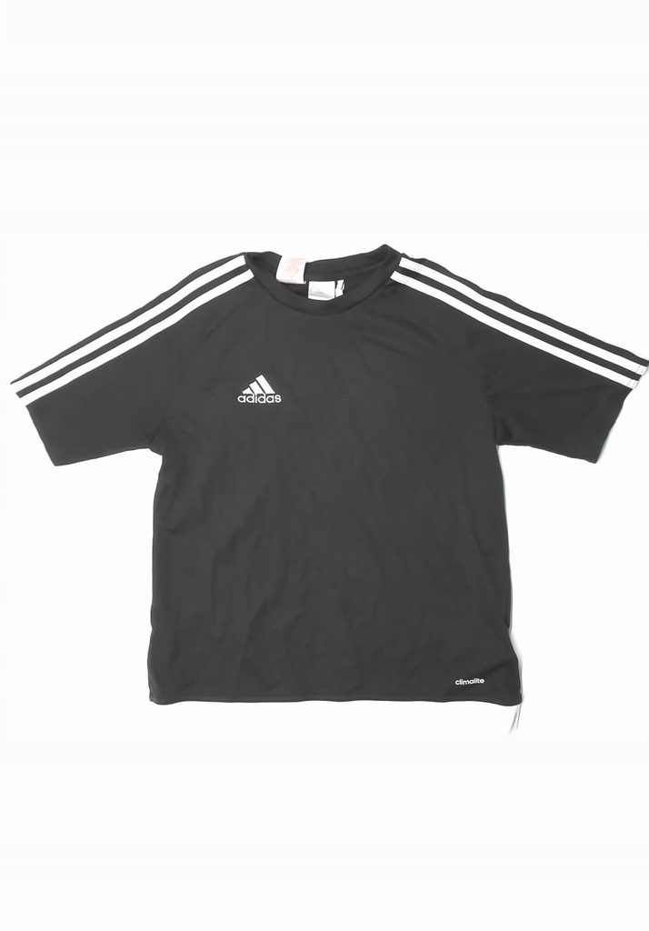 T-SHIRT DZIECIĘCY ADIDAS ROZM 13 LAT + CZARNY