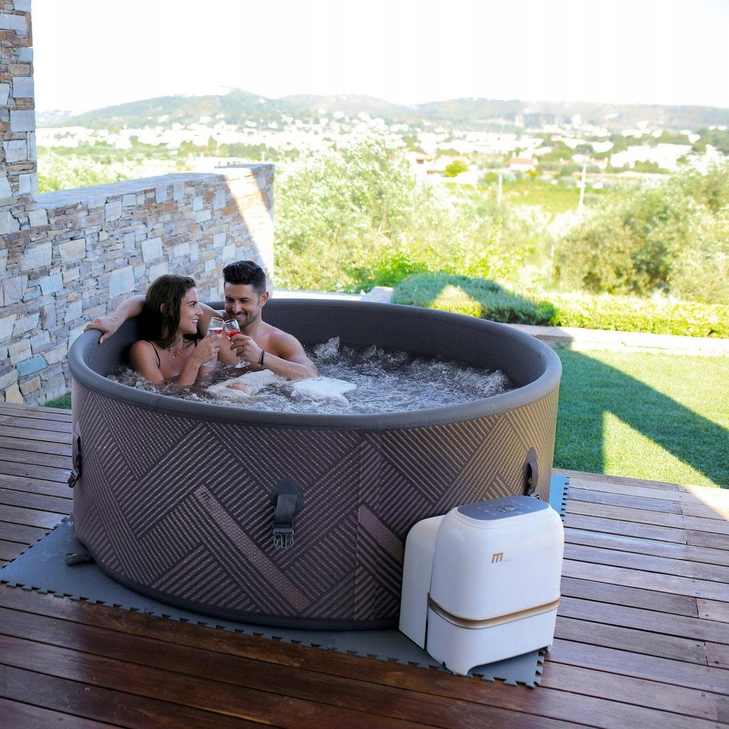 JACUZZI OGRODOWE 2022 MSPA MONO OKRĄGŁE MOCNE SPA 11995242695 oficjalne archiwum Allegro