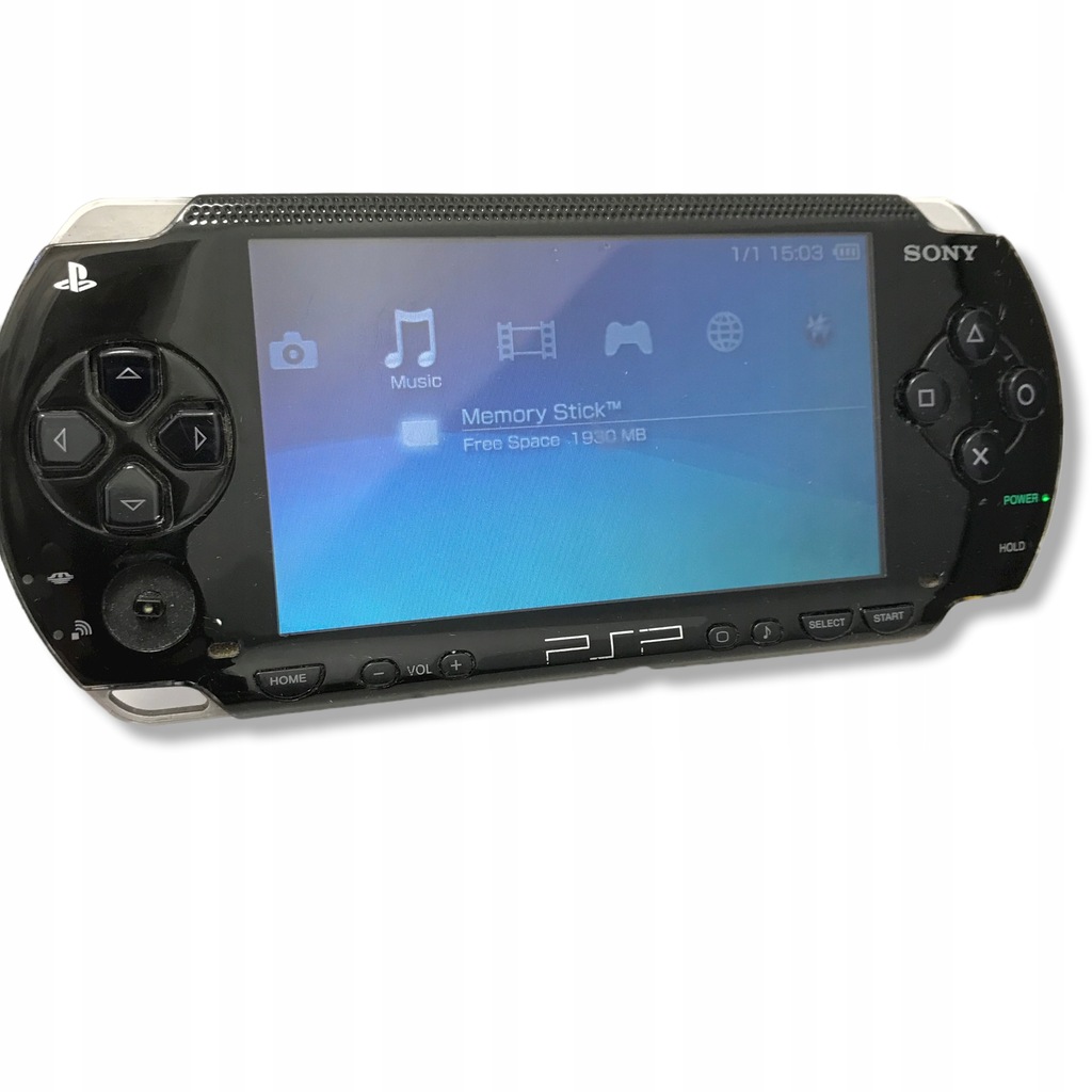 Konsola Sony PSP Fat (Classic) PSP-1004 FAT BLACK