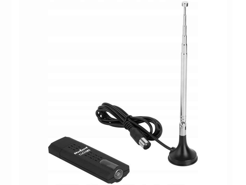 Rebel dekoder do PC USB telewizji naziemnej cyfrowej DVB-T2 HEVC H.265