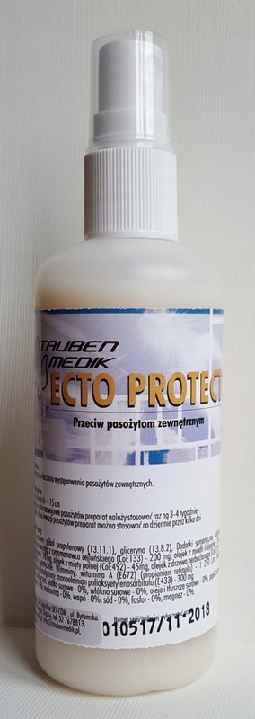 Kanarek, papuga-Naturalne prep. Ecto Protect 100ml