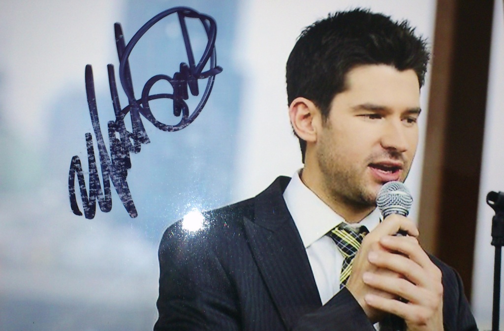 Matt Dusk - autograf