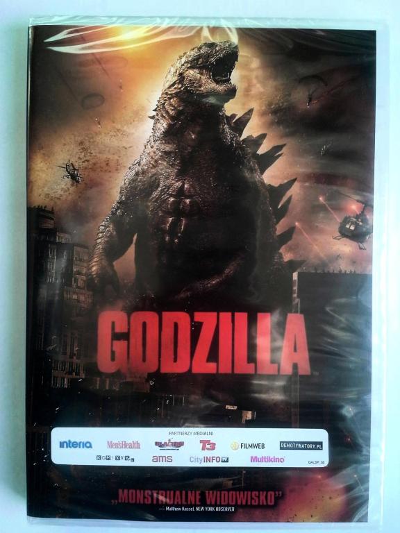 Godzilla (2014) DVD aukcja charytatywna