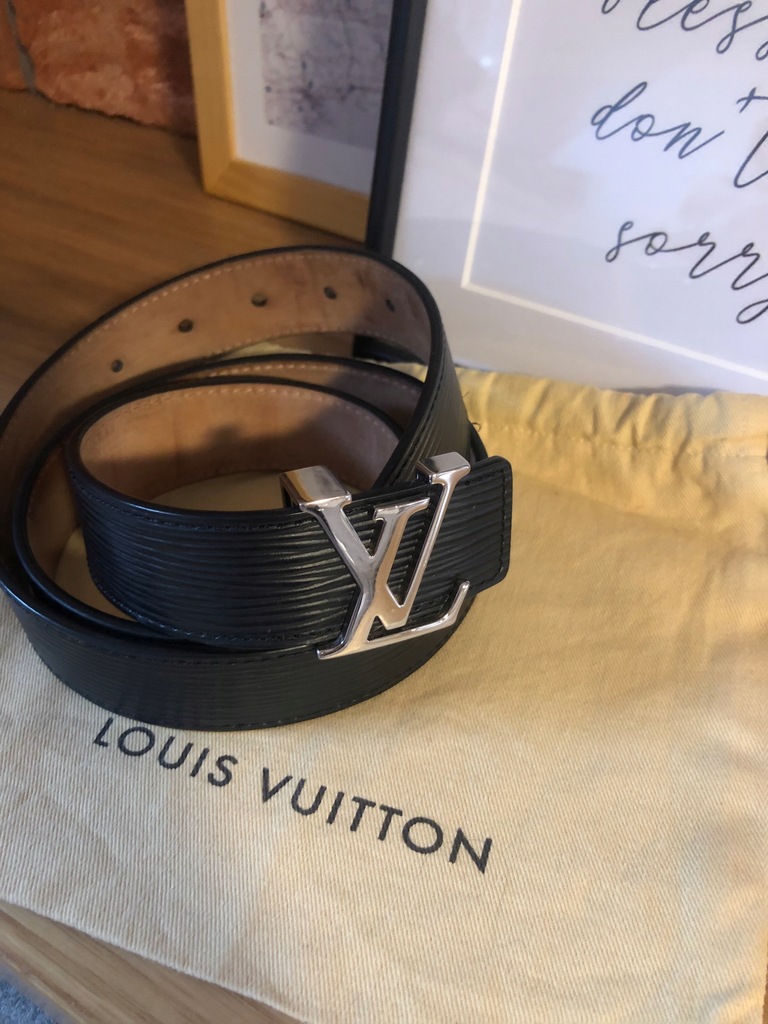 Vitkac pasek dwustronny Louis Vuitton LV - 6083395509 - oficjalne archiwum  Allegro