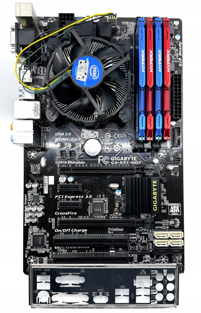 GIGABYTE GA-B85-HD3 + CORE I5-4690K 4x3,5GHz + 16GB RAM KINGSTON HYPERX