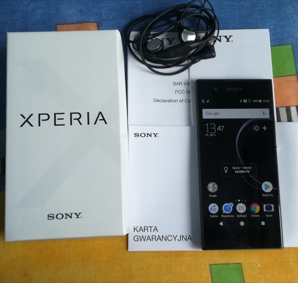 Sony Xperia XA1 32/3GB RAM aparat 23 mpx idealny