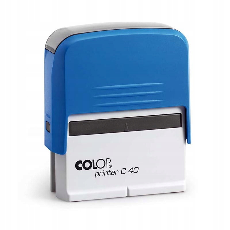 Pieczątka/automat COLOP C40 + gumka do 8 wierszy
