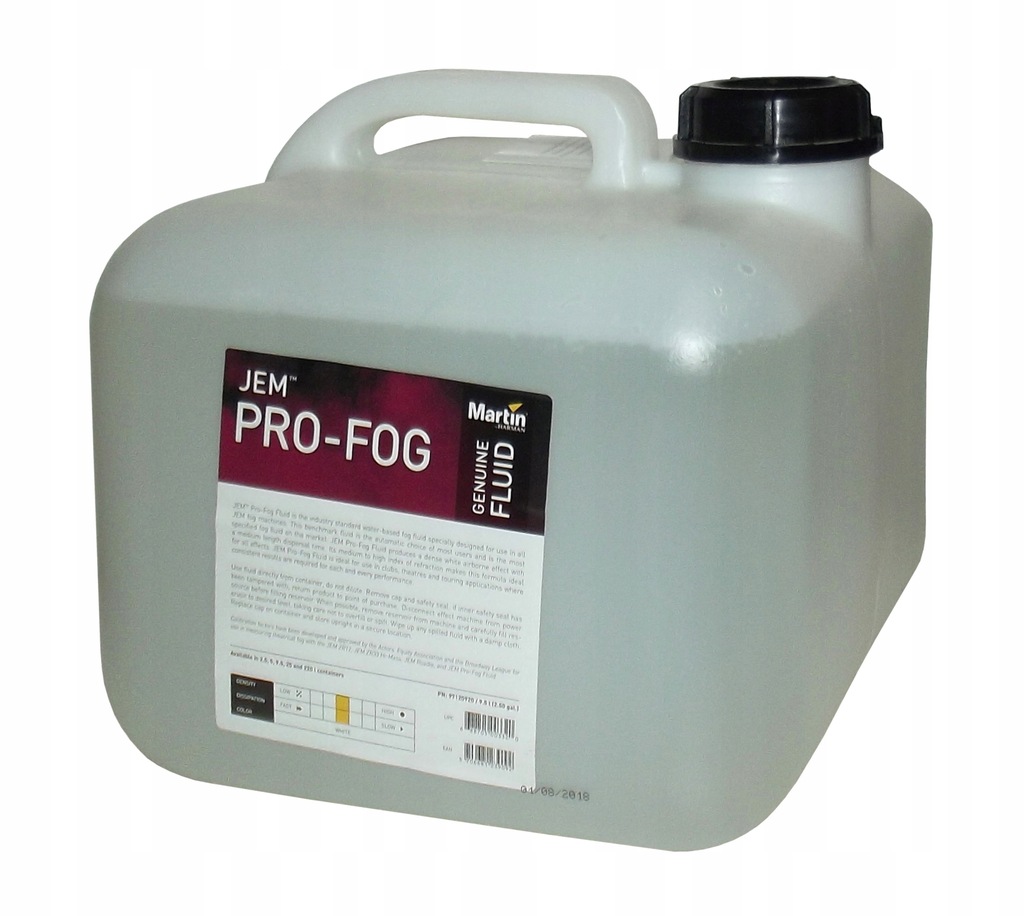 PŁYN DO WYTWORNICY DYMU MARTIN JEM PRO FOG 9,5L