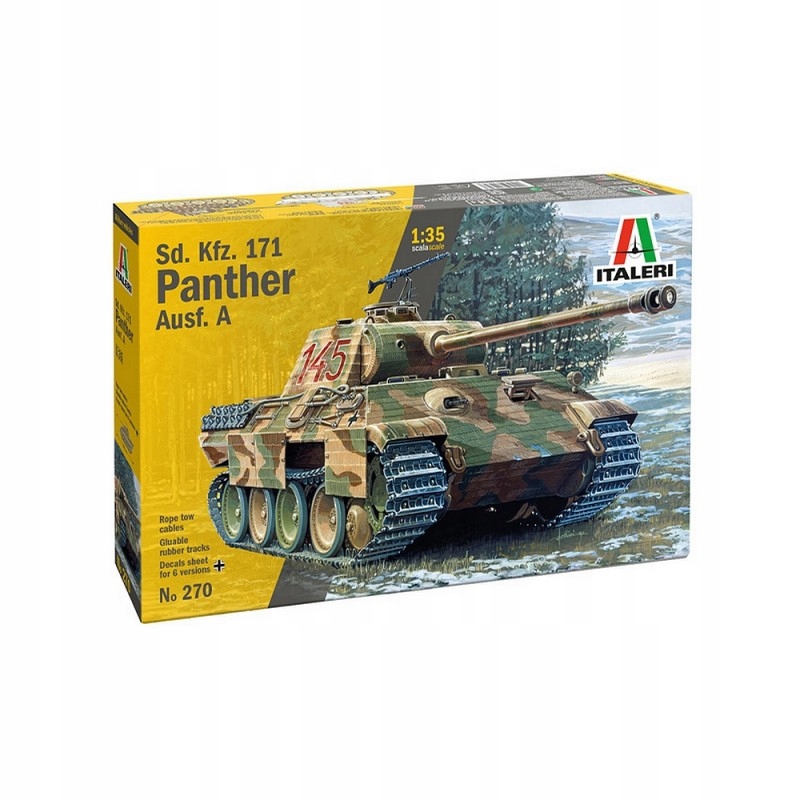 Panzer V Panther Ausf A 1/35 Pantera Italeri 0270