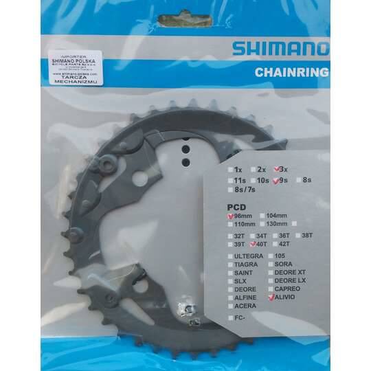 Tarcza Shimano 40T FC-M4000 Alivio