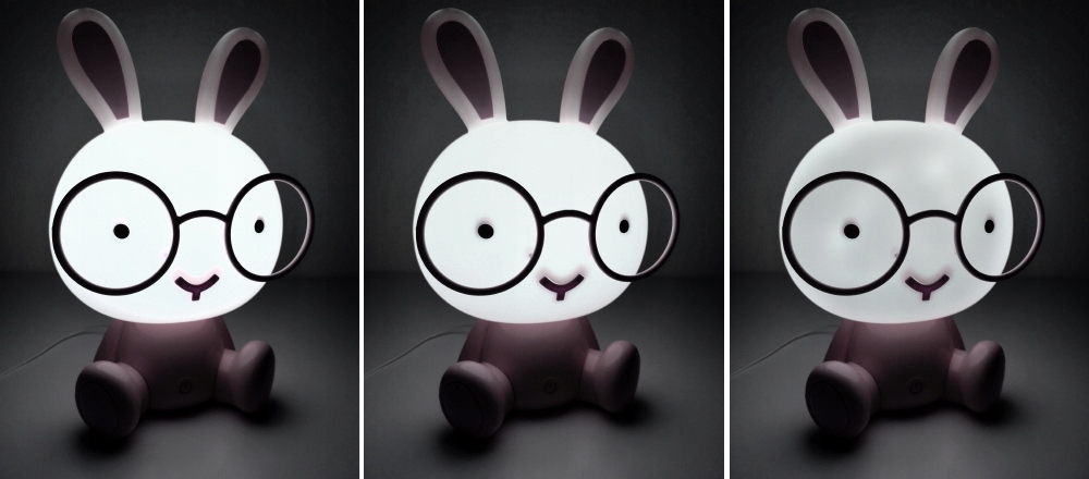 Купить Ночник для детей кроликов 3 режима 30см светодиод: отзывы, фото, характеристики в интерне-магазине Aredi.ru
