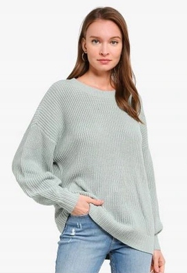 HOLLISTER SWETER ZIELONY KLASYCZNY DAMSKI M BPE