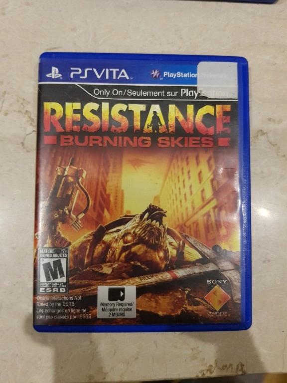 Resistance Burning Skies - PS Vita