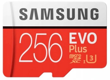 Купить КАРТА ПАМЯТИ SAMSUNG EVO+ 256 ГБ micro SD 100 МБ/с: отзывы, фото, характеристики в интерне-магазине Aredi.ru