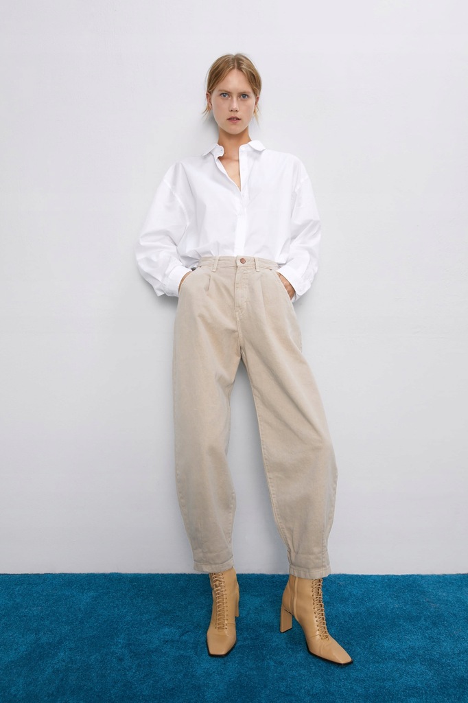 Zara Z1975 Jeans Zara Slouchy Jeans With Darts Women's Zara Slouch