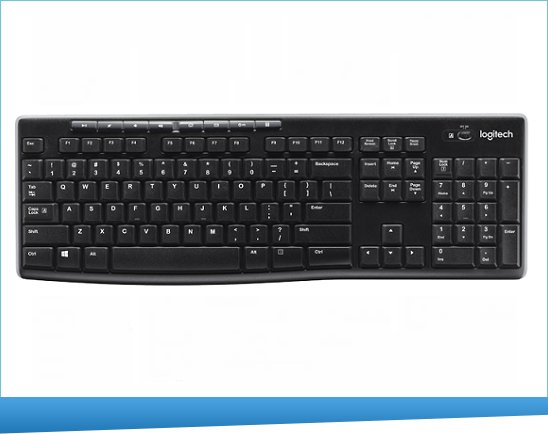 Купить НАБОР LOGITECH MK270 (КЛАВИАТУРА K270 + МЫШЬ M185): отзывы, фото, характеристики в интерне-магазине Aredi.ru