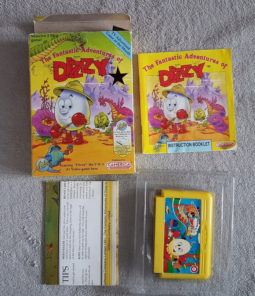 Fantastic Adventures of Dizzy - BOX