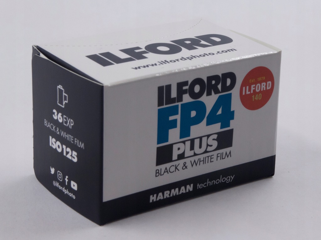 ILFORD Film czarno-biały Ilford FP4 Plus 135/36