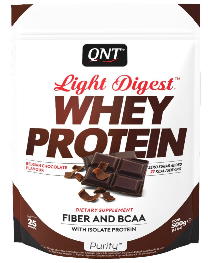 QNT Light Digest Whey Protein 500 g czekolada