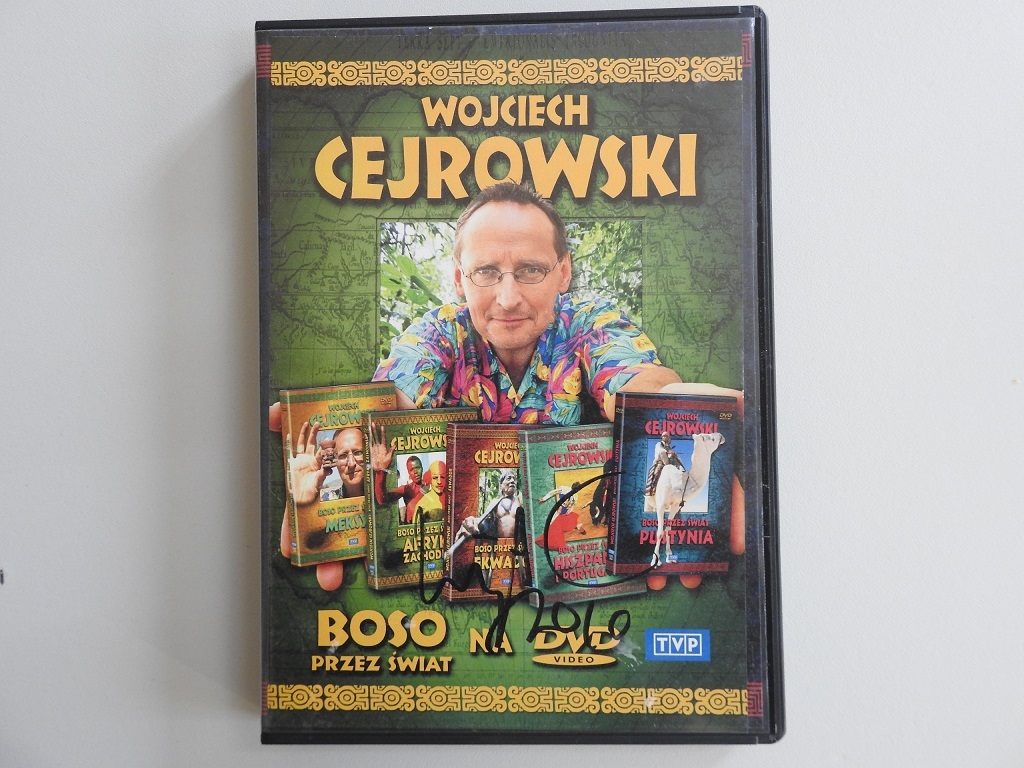 DVD Boso przez Świat- Pustynia z autografem WC!