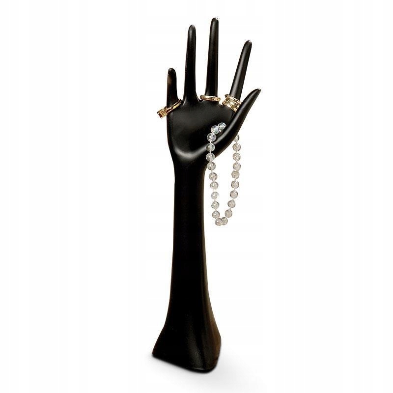 Stojak na biżuterię Hand wys 32 cm wykonanie polyresin, kolo