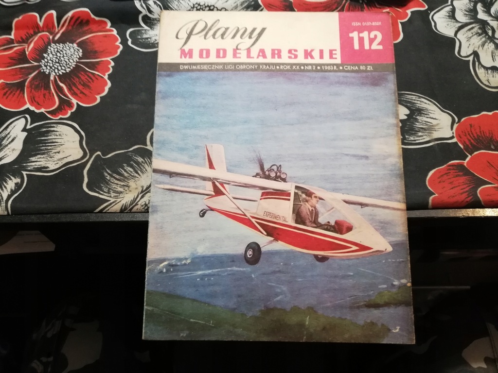 Plany Modelarskie J-1 Prząśniczka 112 1983 rok PRL