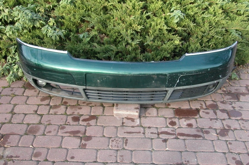 Audi A6 C5 Zderzak Przedni Przod Zielony 7655499517 Oficjalne Archiwum Allegro