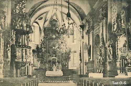 Toszek Kościół - Reprodukcja 12264