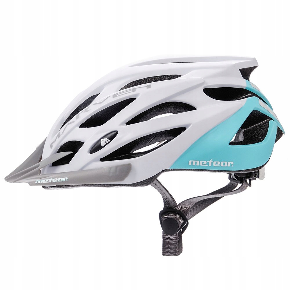 Kask L (58-61) Meteor MARVEN white/minth