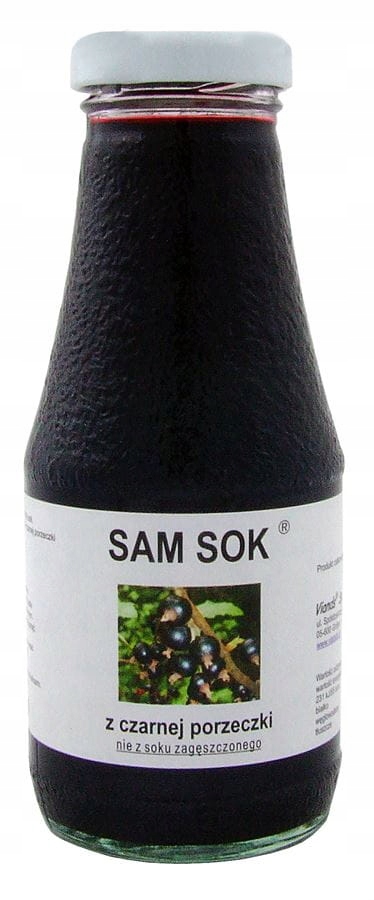 Sam Sok wyciskany z czarnej porzeczki 250ml VIANDS