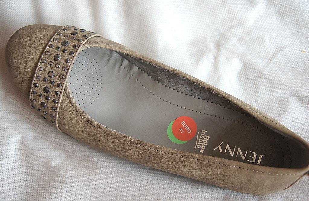 JENNY balerinki Relax Insole 7 40 5 7534987563 oficjalne archiwum Allegro