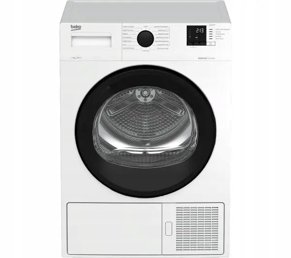 Suszarka kondensacyjna z pompą ciepła Beko DS8412WPB 52,1cm 8kg 64 dB Biały