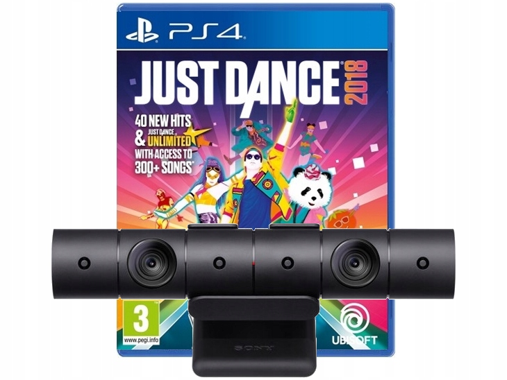 SONY PlayStation CAMERA V2 + GRA JUST DANCE 2018 7630602474