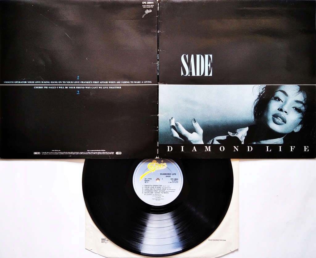 Sade – Diamond Life - 1984 UK Smooth Operator EX+