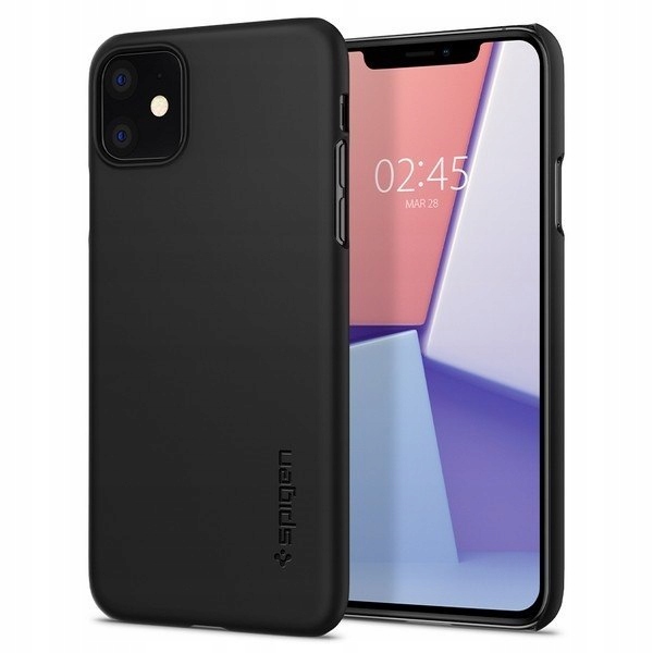 Spigen Thin Fit iPhone 11 czarny black 076CS27178